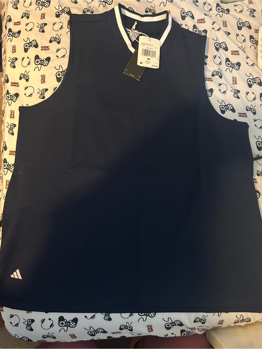 Adidas Women's Go To Sleeveless Golf Polo, Size M